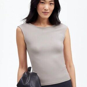 Madewell Gray Muscle Tee